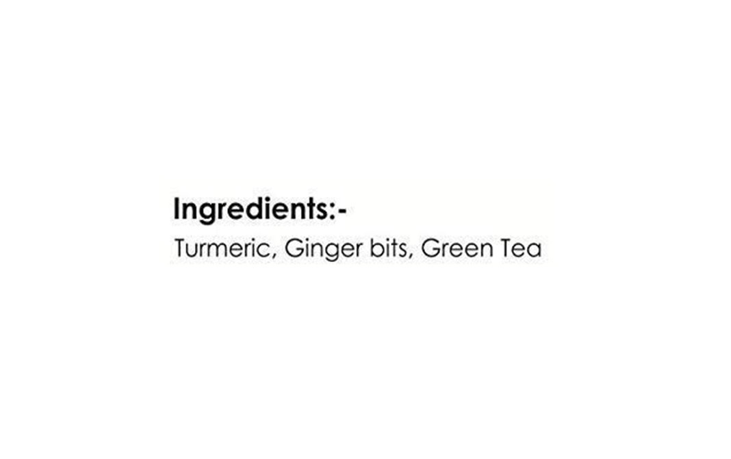 Farganic Pure Green Tea-Turmeric Ginger    Pack  25 pcs